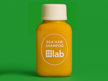 Silk hair shampoo